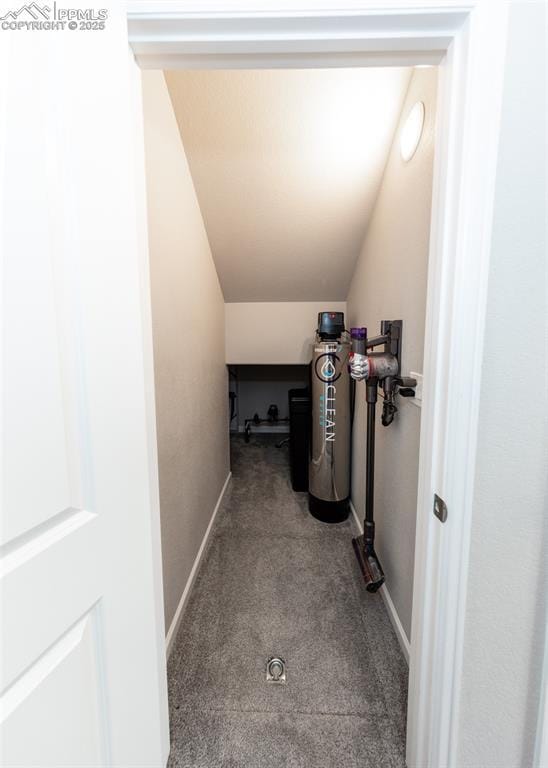 view of storage room