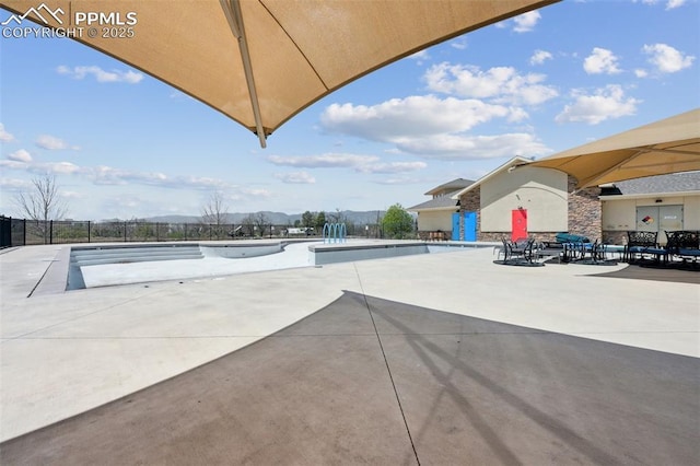 10713 Traders Pkwy, Fountain, CO 80817 - pool featuring fence and a patio area