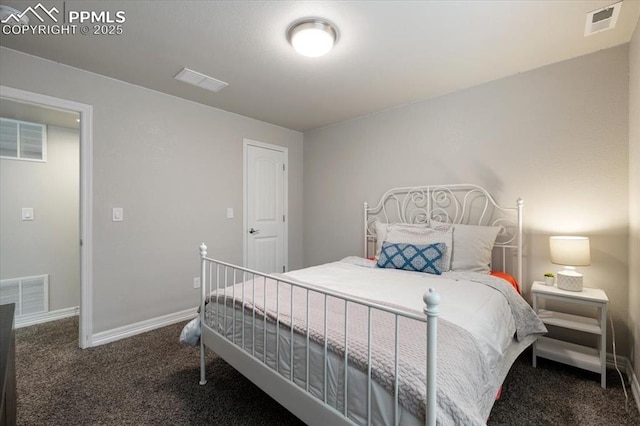 13424 Stone Valley Dr, Peyton, CO 80831 - bedroom featuring carpet flooring, baseboards, and visible vents
