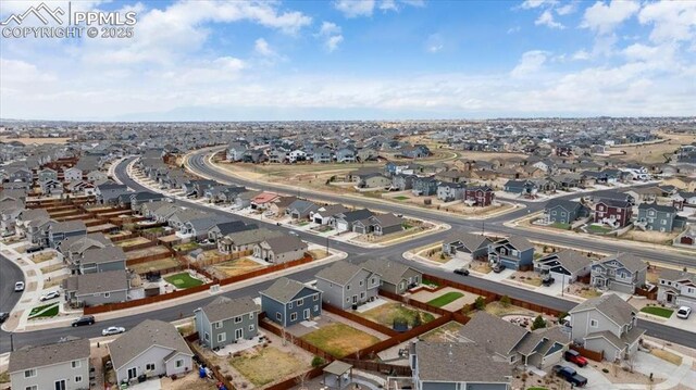 13424 Stone Valley Dr, Peyton, CO 80831 - drone / aerial view with a residential view