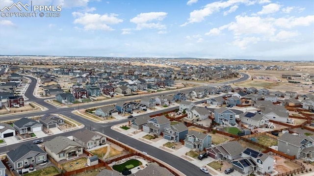 13424 Stone Valley Dr, Peyton, CO 80831 - birds eye view of property with a residential view