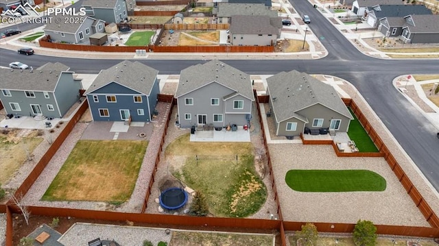 13424 Stone Valley Dr, Peyton, CO 80831 - bird's eye view with a residential view