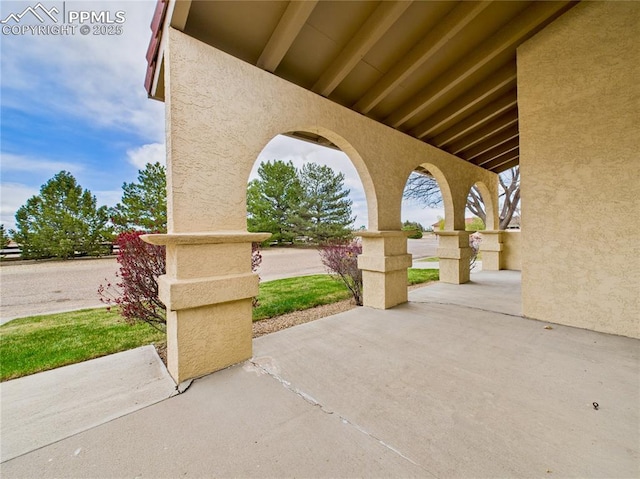 view of patio