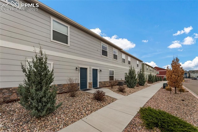 4691 Pleasant Port Vw, Colorado Springs, CO 80911 - exterior space featuring central AC unit