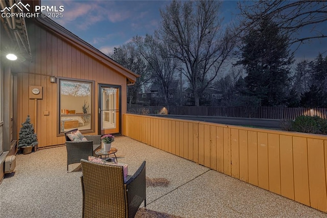 2372 Wood Ave, Colorado Springs, CO 80907 - view of patio with fence
