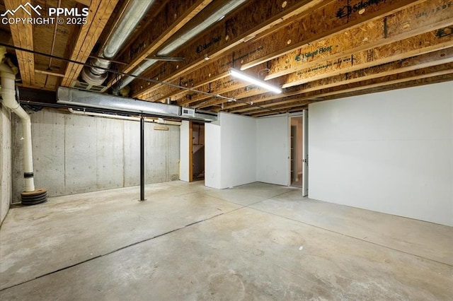 15110 Copperfield Dr, Colorado Springs, CO 80921 - view of unfinished basement