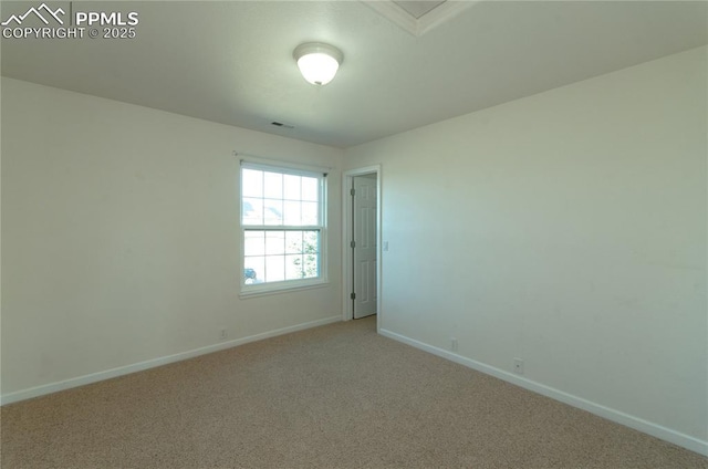 9443 St George Rd, Peyton, CO 80831 - carpeted empty room with visible vents and baseboards
