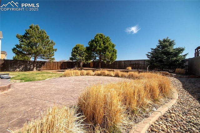 9443 St George Rd, Peyton, CO 80831 - view of yard with a fenced backyard