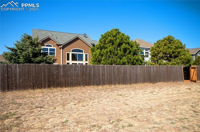 9443 St George Rd, Peyton, CO 80831 - view of yard with fence