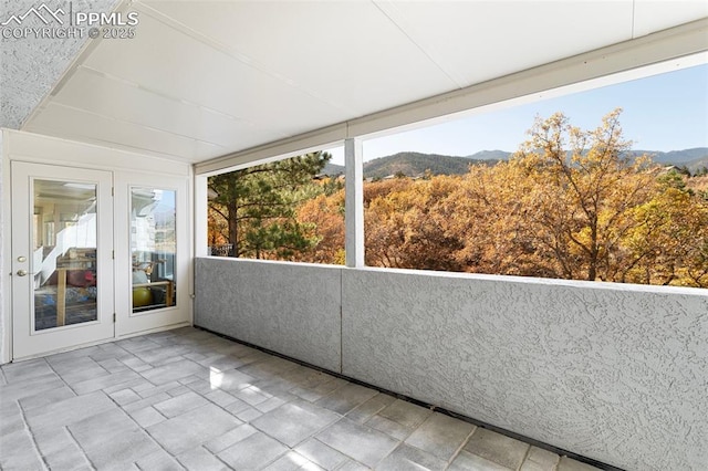 714 Southern Cross Pl, Colorado Springs, CO 80906 - balcony featuring a mountain view