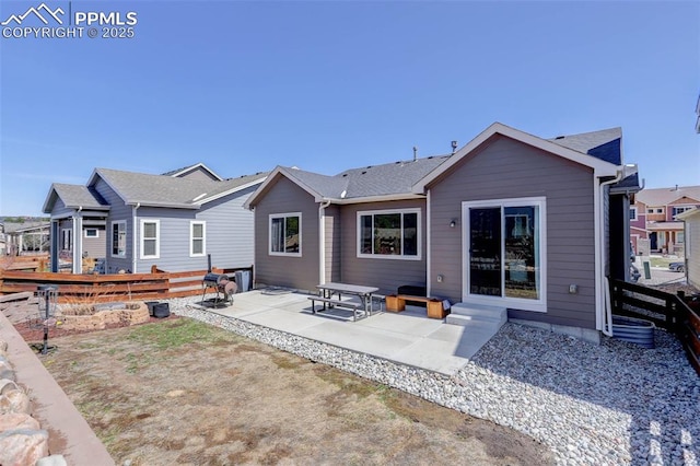 17718 Leisure Lake Dr, Monument, CO 80132 - rear view of property featuring a patio