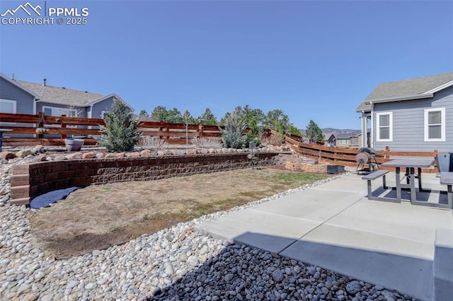 17718 Leisure Lake Dr, Monument, CO 80132 - fenced backyard featuring a patio