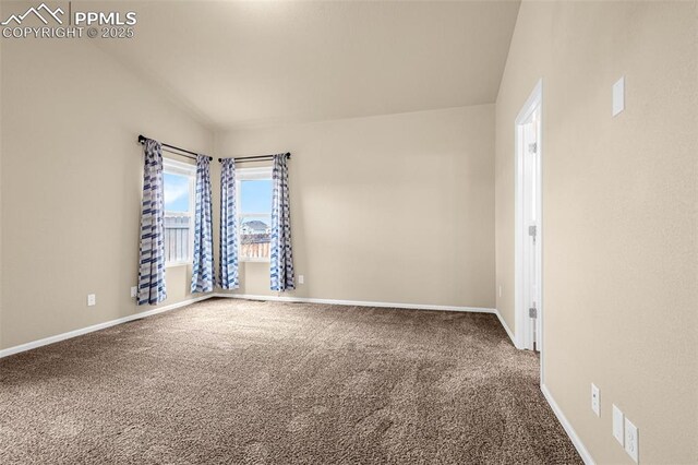 9712 Wando Dr, Colorado Springs, CO 80925 - spare room with baseboards and carpet flooring