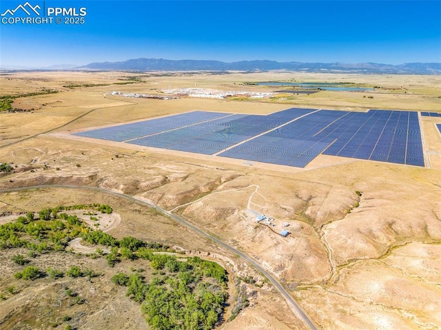 2801 Lime Rd, Pueblo, CO 81006 - bird's eye view with a mountain view