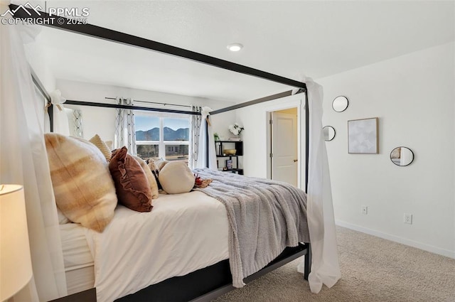 15833 Little Bluestem Rd, Monument, CO 80132 - carpeted bedroom with baseboards