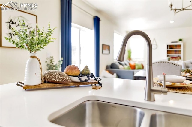 15833 Little Bluestem Rd, Monument, CO 80132 - room details featuring light countertops and a sink