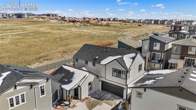 5894 Spring Breeze Dr, Colorado Springs, CO 80923 - drone / aerial view with a residential view