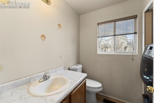 795 Ridgebury Pl, Fountain, CO 80817 - bathroom with toilet and vanity