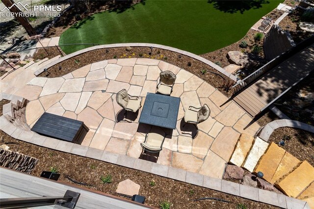 18383 Lazy Summer Way, Monument, CO 80132 - view of patio