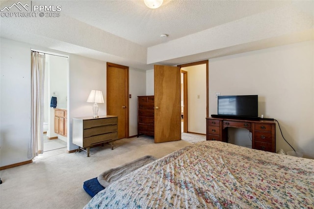 6627 Wagon Ridge Dr, Colorado Springs, CO 80923 - bedroom with carpet floors, baseboards, and a textured ceiling