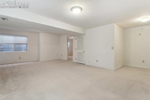 6627 Wagon Ridge Dr, Colorado Springs, CO 80923 - spare room with visible vents and carpet flooring
