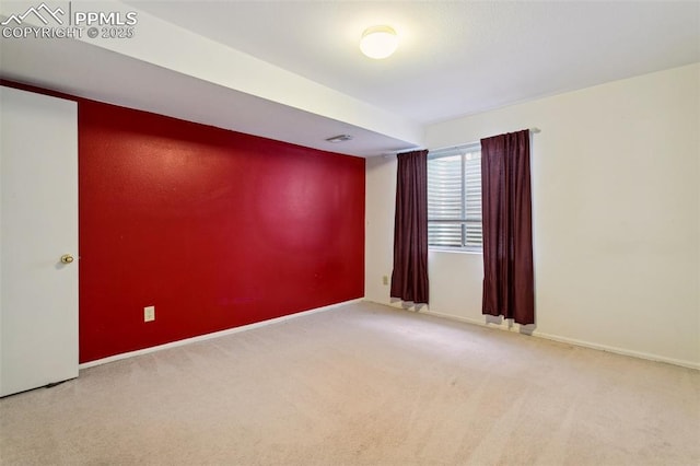 6627 Wagon Ridge Dr, Colorado Springs, CO 80923 - unfurnished room with carpet flooring, baseboards, and visible vents