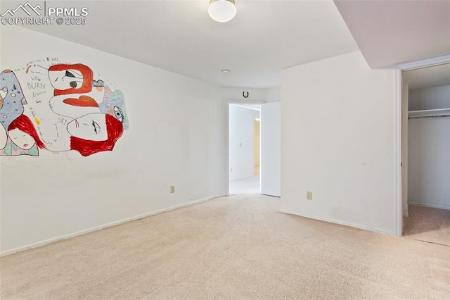 6627 Wagon Ridge Dr, Colorado Springs, CO 80923 - unfurnished bedroom with baseboards and carpet floors