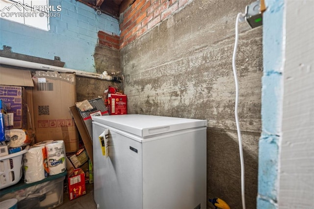 view of laundry room