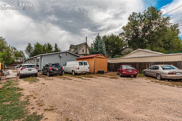 735 E Vermijo Ave, Colorado Springs, CO 80903 - exterior space with an outbuilding and a storage shed