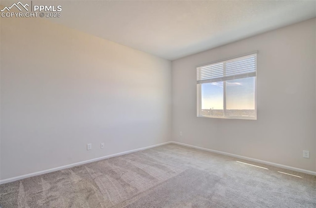 5033 Baseline Vw, Colorado Springs, CO 80920 - carpeted spare room with baseboards