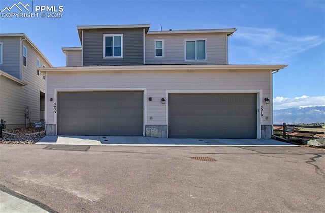 5033 Baseline Vw, Colorado Springs, CO 80920 - view of front of house featuring a garage