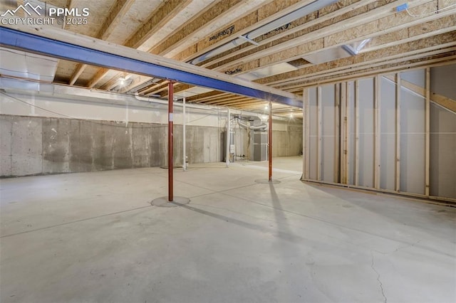 5584 Sonnet Hts, Colorado Springs, CO 80918 - view of unfinished below grade area