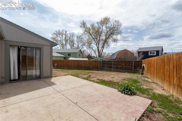 138 Hoedown Cir, Fountain, CO 80817 - view of yard with a patio and a fenced backyard