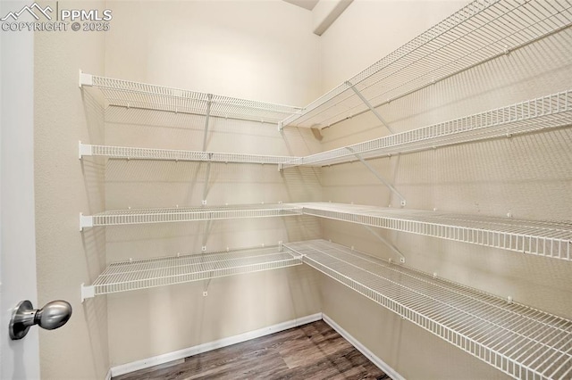view of pantry