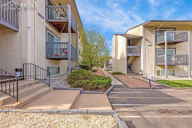 5030 El Camino Dr Unit 1, Colorado Springs, CO 80918 - view of property featuring stairway