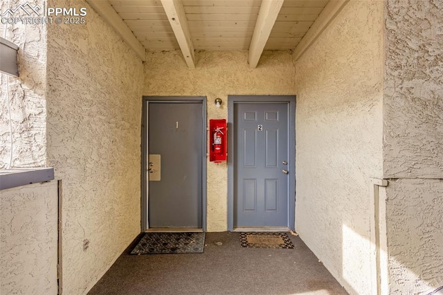 5030 El Camino Dr Unit 1, Colorado Springs, CO 80918 - entrance to property featuring stucco siding