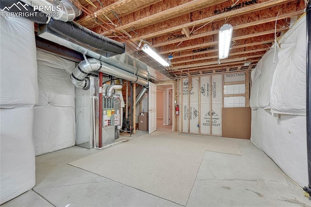 5542 Sunshade Pt, Colorado Springs, CO 80923 - view of unfinished below grade area