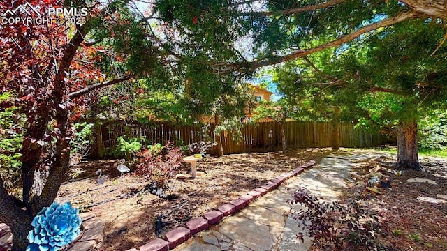 5125 Thistle Ct, Colorado Springs, CO 80917 - view of yard featuring fence