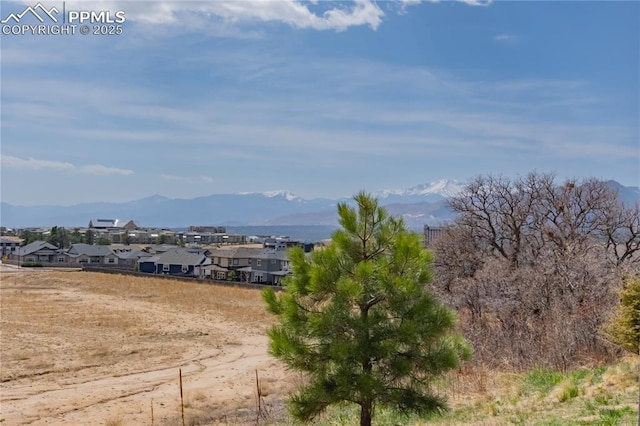 1474 Promontory Bluff Vw, Colorado Springs, CO 80921 - view of mountain backdrop with nearby suburban area