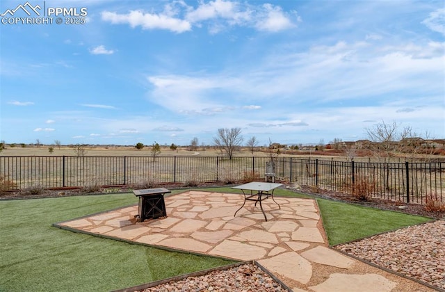 9825 Golf Crest Dr, Peyton, CO 80831 - view of patio / terrace featuring a fenced backyard