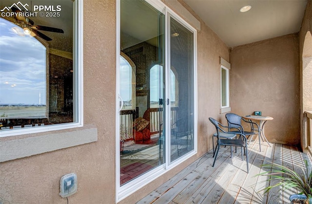 9825 Golf Crest Dr, Peyton, CO 80831 - view of balcony