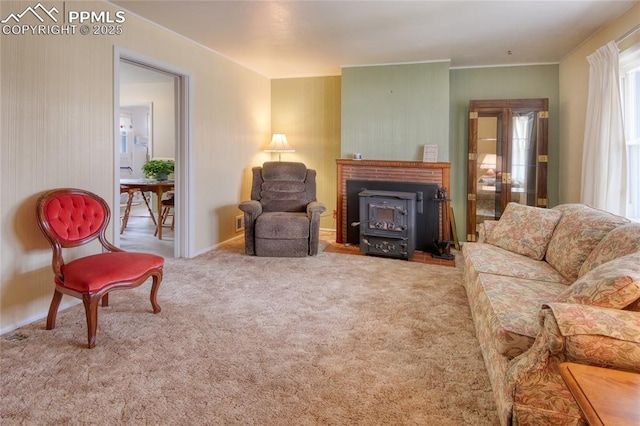 2354 Valley Forge Rd, Colorado Springs, CO 80907 - living room featuring visible vents and carpet