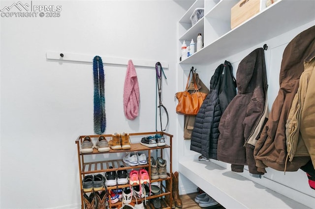 view of mudroom