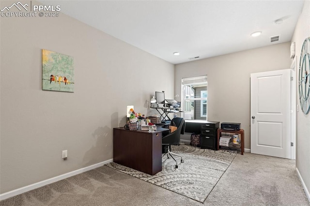 48 Mayflower Park Pl, Colorado Springs, CO 80905 - carpeted office with baseboards