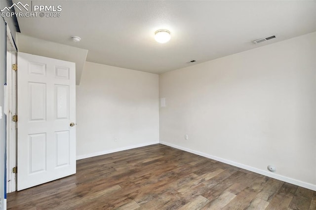 8246 Pinegate Dr, Colorado Springs, CO 80925 - empty room with baseboards and wood finished floors