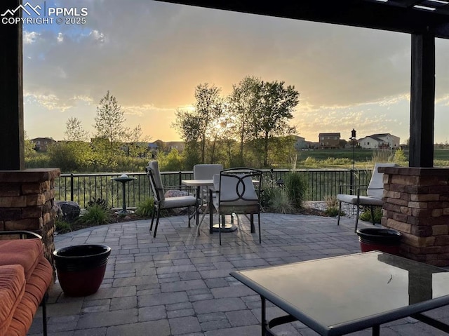 10088 Stonemont Dr, Peyton, CO 80831 - view of patio with outdoor dining space