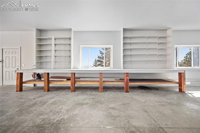 room details featuring concrete floors