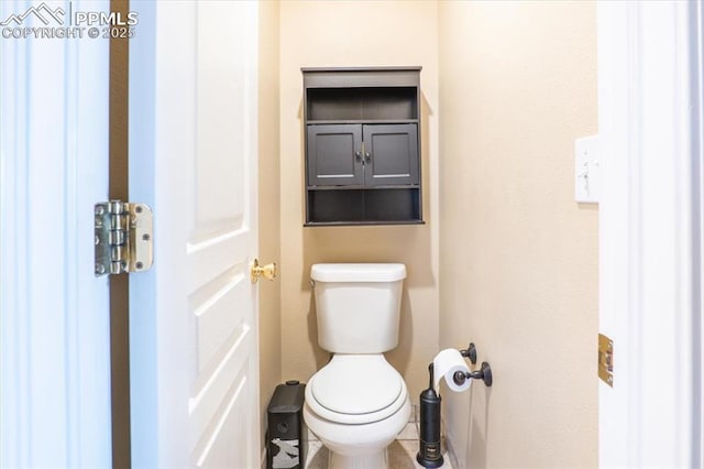 bathroom with toilet