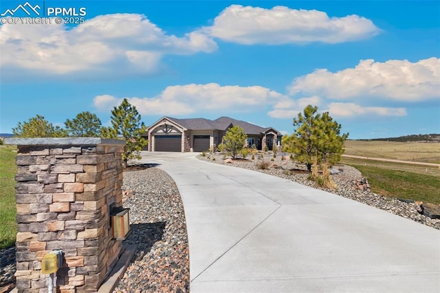 20356 Royal Troon Dr, Monument, CO 80132 - single story home featuring concrete driveway and a garage