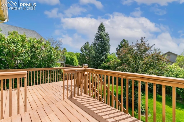 6675 Cabin Creek Dr, Colorado Springs, CO 80923 - deck with a trampoline
